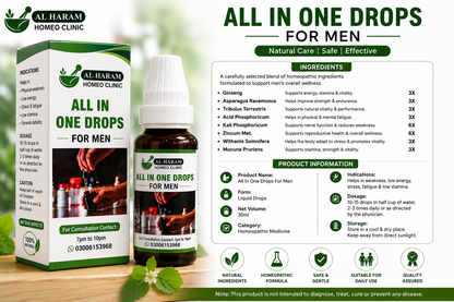All In One Drops For Men